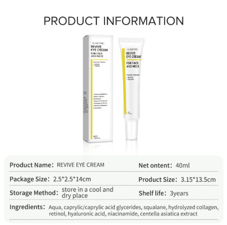 Brightening Nourishing Moisturizing Eye Cream Brightening