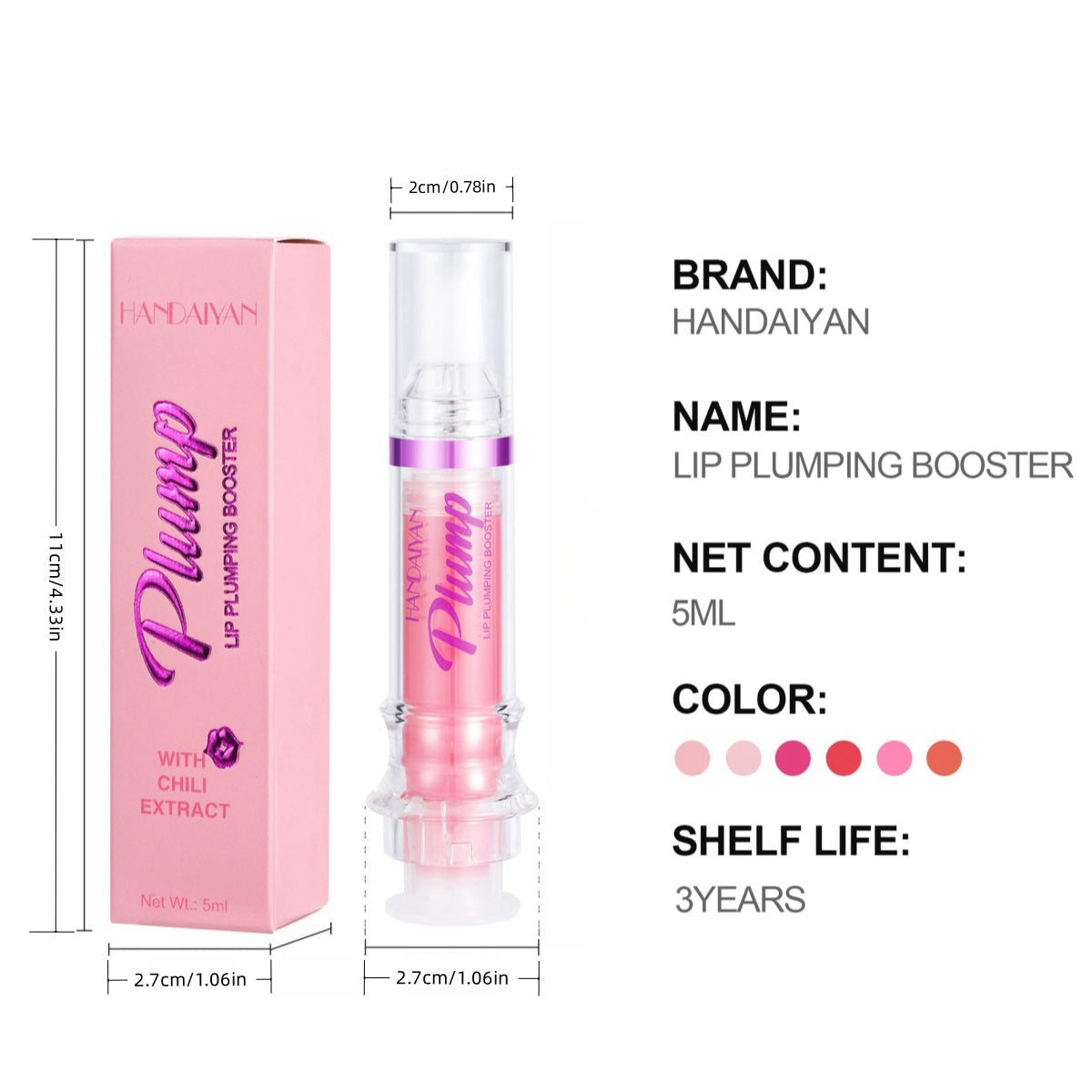 Transparent Lip Oil Lip Gloss