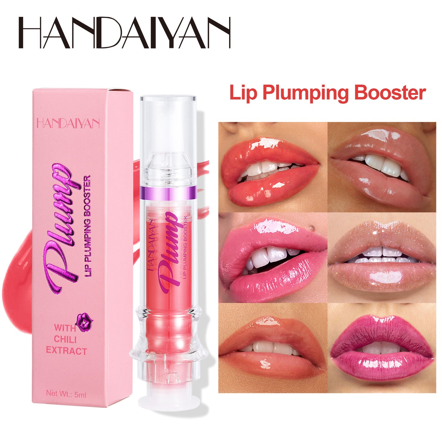 Transparent Lip Oil Lip Gloss